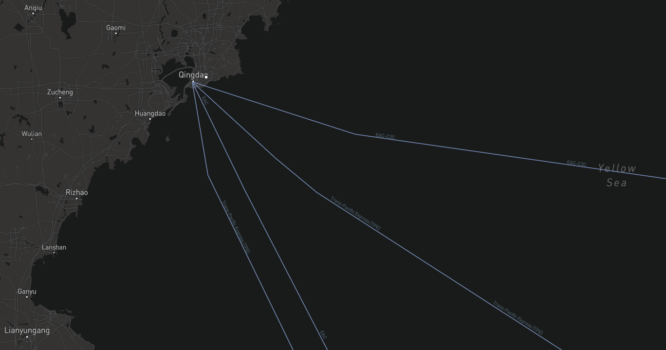 中国大陆海底光缆出口(图1)