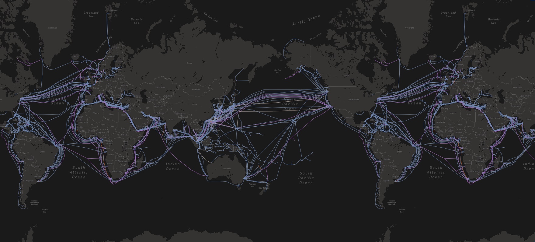 全球海 底光缆(图1)